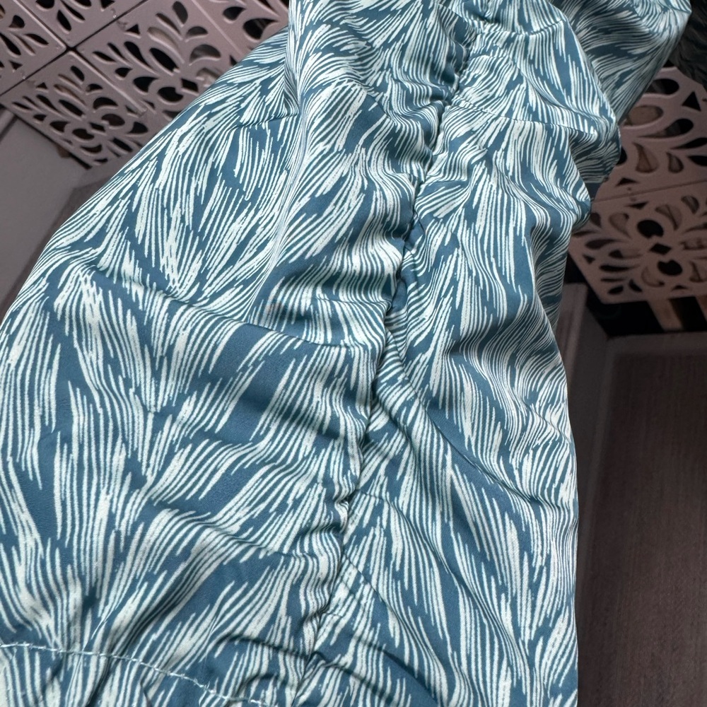 St. John Teal Leaf Patterned Jacket - image 3